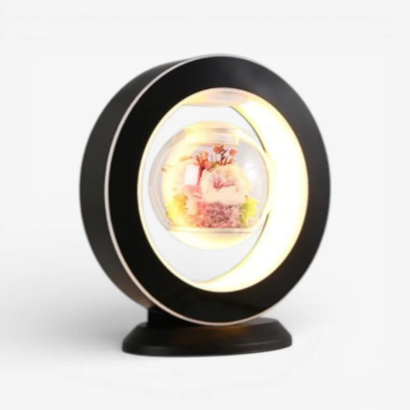 Cadeau Fête Des Mères | Lampe de bureau USB avec fleur flottante