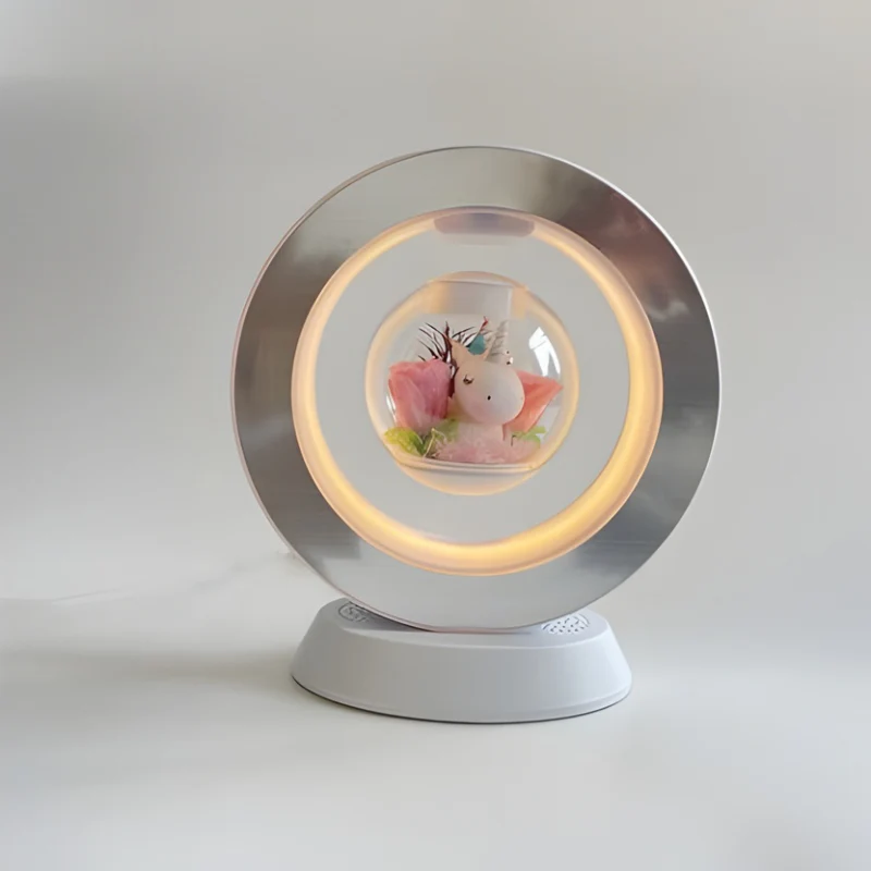 Cadeau Fête Des Mères | Lampe de bureau USB avec fleur flottante - Image 15