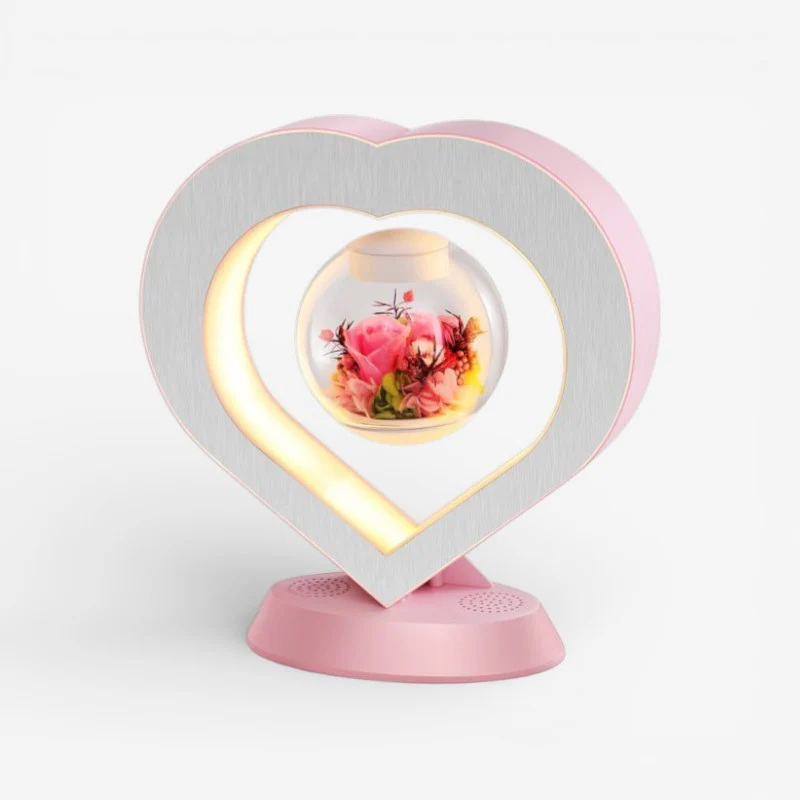 Cadeau Fête Des Mères | Lampe de bureau USB avec fleur flottante - Image 3