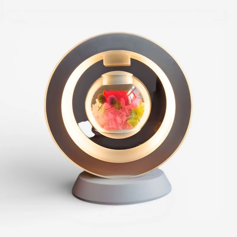 Cadeau Fête Des Mères | Lampe de bureau USB avec fleur flottante - Image 5