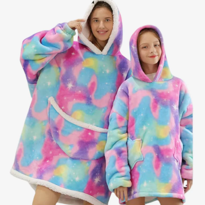 Cadeau Fête Des Mères | Sweat à capuche oversize manches longues - Image 4