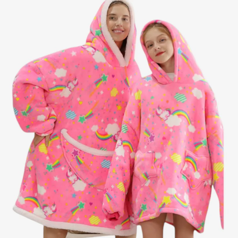 Cadeau Fête Des Mères | Sweat à capuche oversize manches longues - Image 5