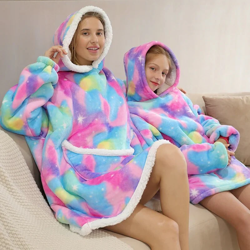Cadeau Fête Des Mères | Sweat à capuche oversize manches longues - Image 9
