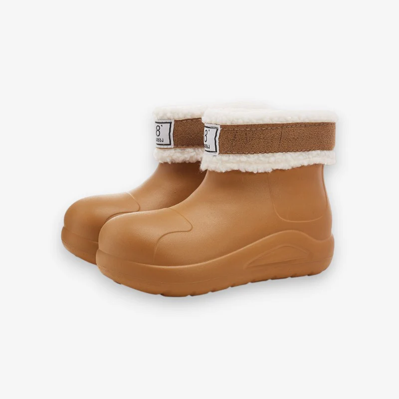 Bottes doublées polaire bout rond - Image 3