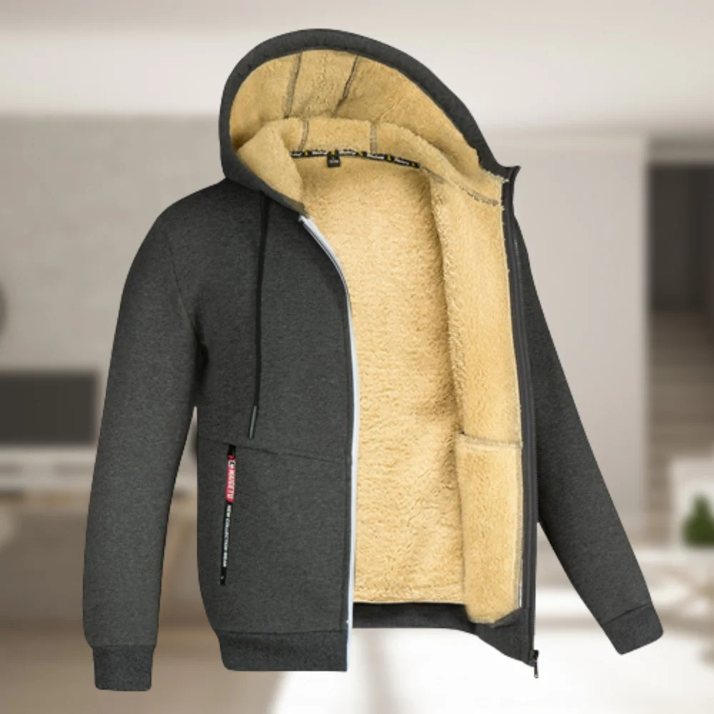 Veste à capuche slim fit pour un confort élégant