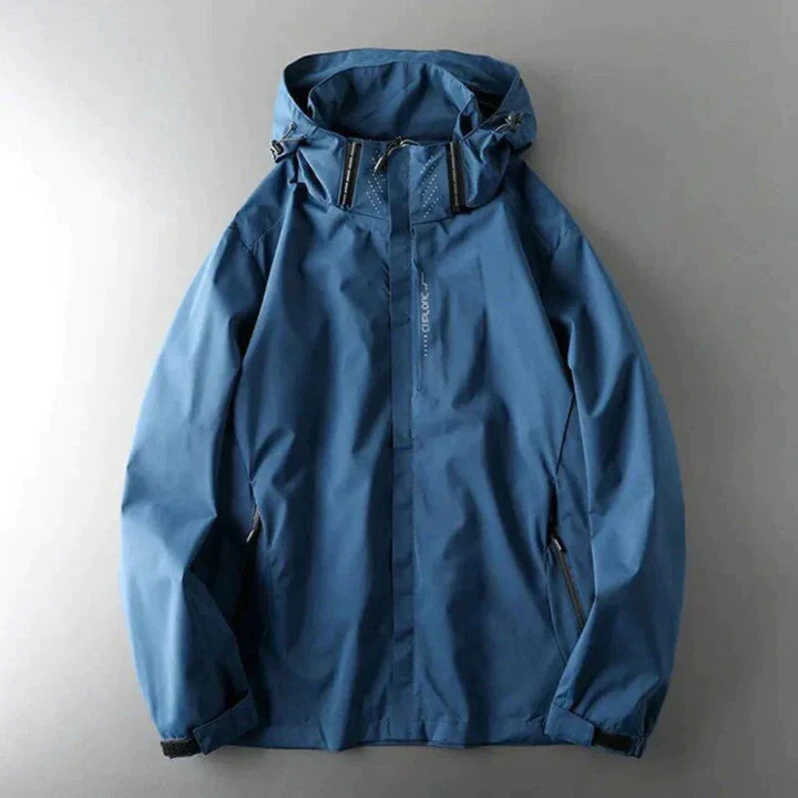 Veste homme imperméable zippée manches longues - Image 3