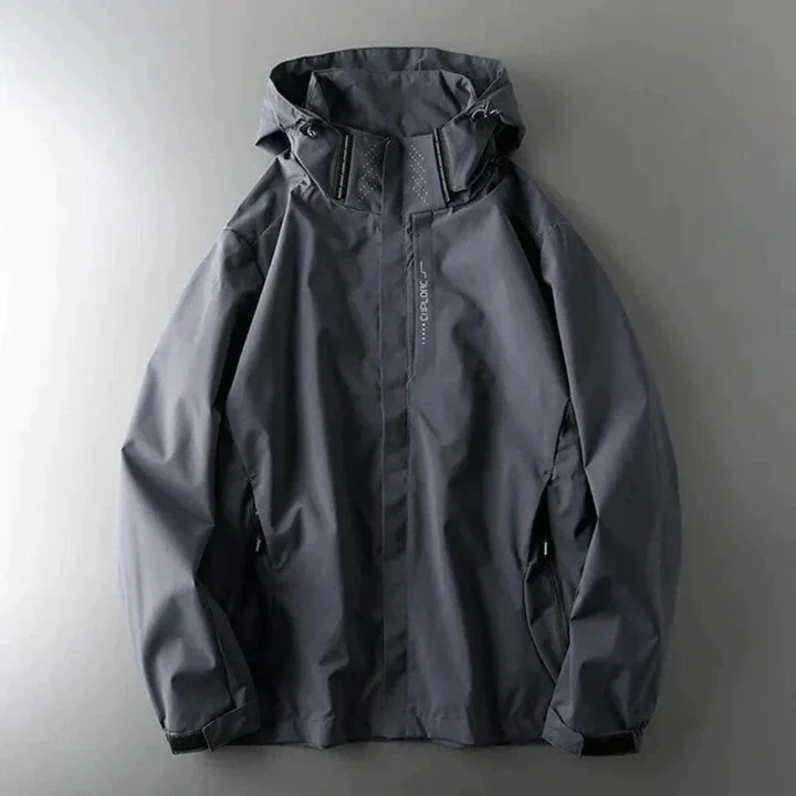 Veste homme imperméable zippée manches longues - Image 4