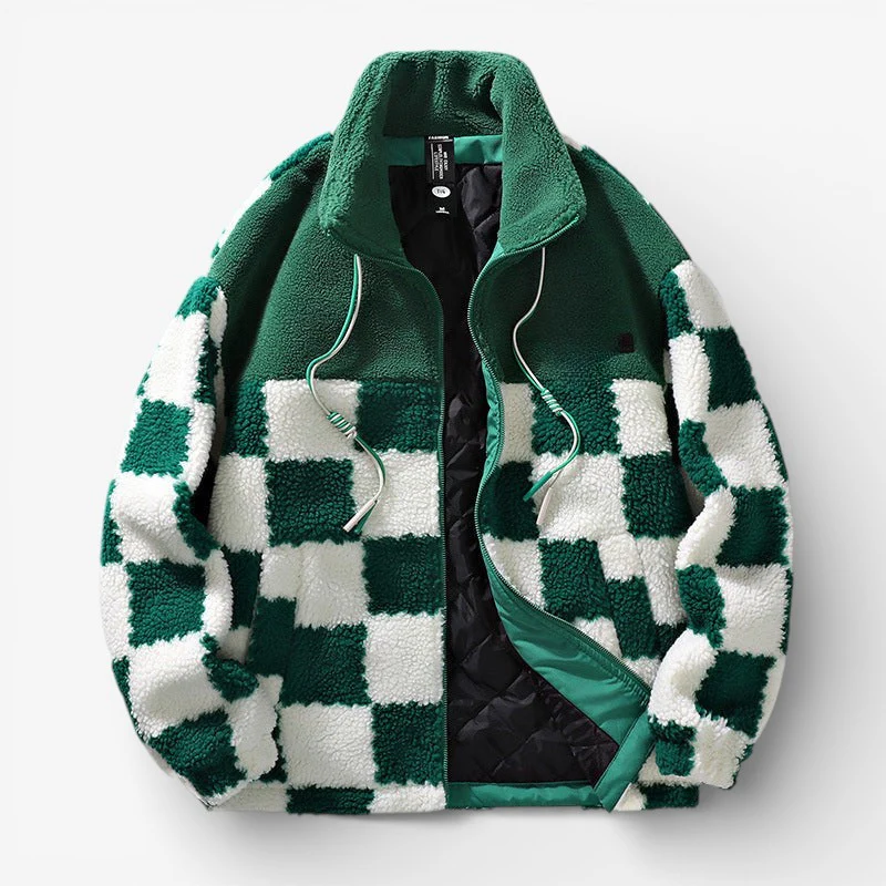 Calvin – Veste polaire à manches longues avec fermeture éclair et col montant - Image 2