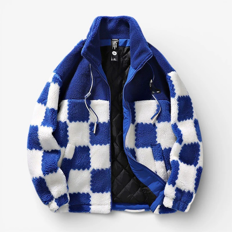 Calvin – Veste polaire à manches longues avec fermeture éclair et col montant - Image 3