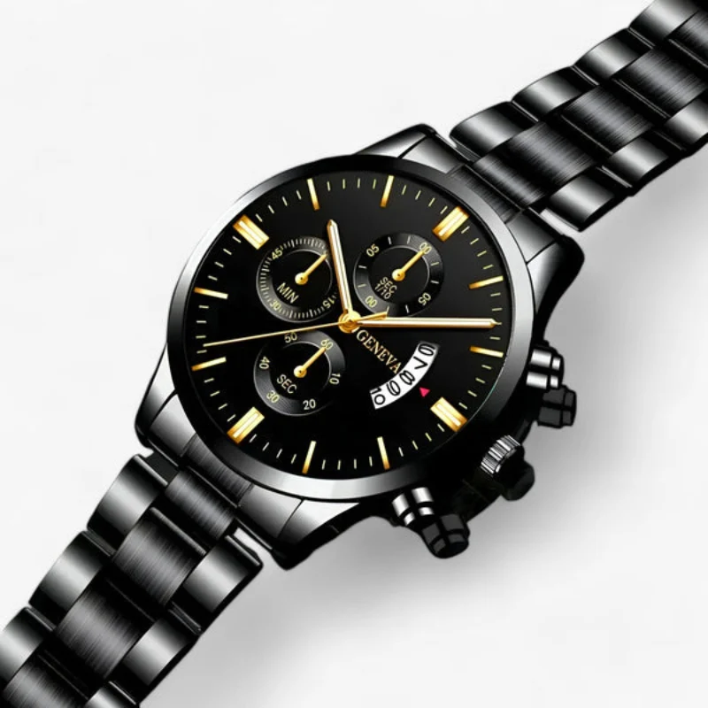 Montre à cadran rond avec bracelet ajustable - Image 3