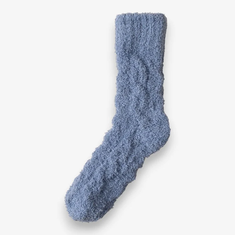 Carol – Chaussettes chaudes en maille épaisse avec doublure polaire - Image 4