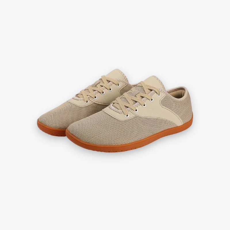 Chaussures plates à lacets bout rond en cuir - Image 4