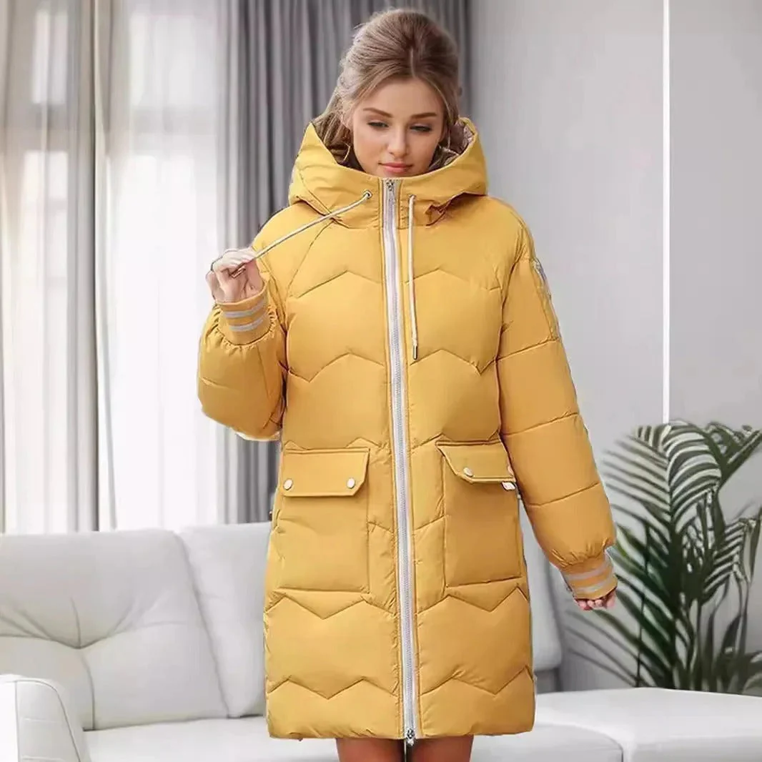 Veste à capuche chaude pour femmes, confortable et stylée - Image 3