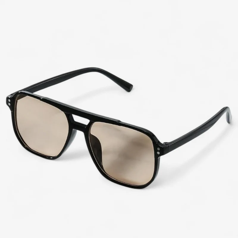 Lunettes de soleil carrées oversize à verres dégradés - Image 2