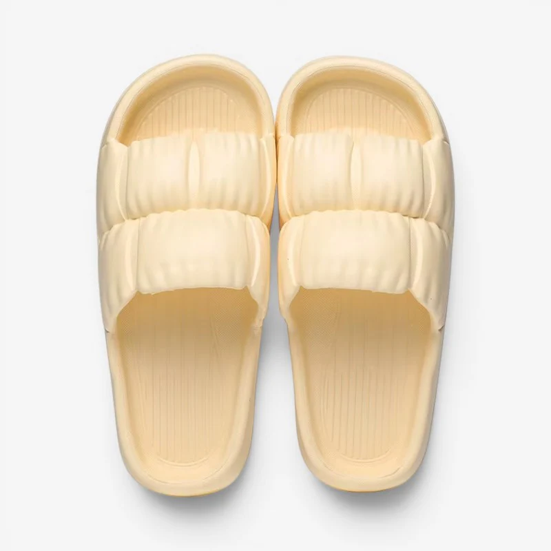 Chaussons à enfiler pour femme avec bout rond - Image 2