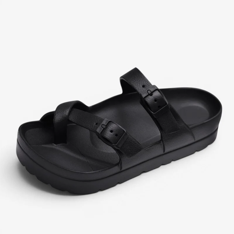 Chaussons à enfiler pour femme avec passant d’orteil - Image 3
