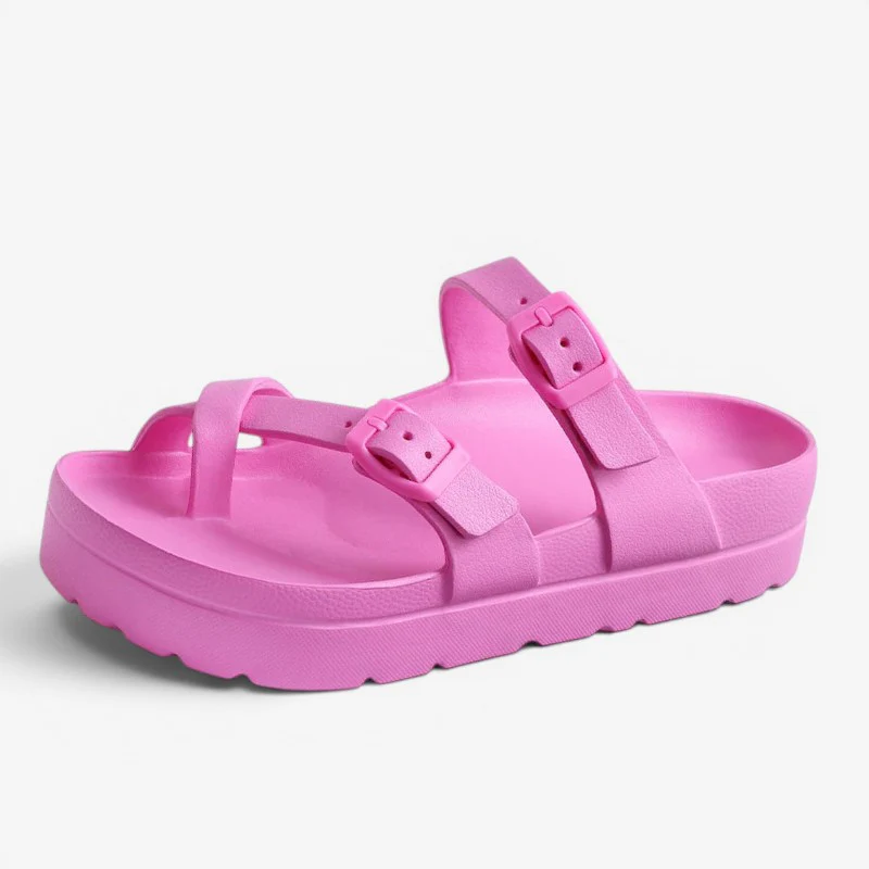 Chaussons à enfiler pour femme avec passant d’orteil - Image 4