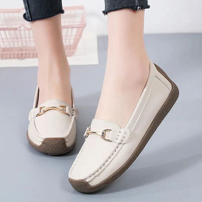 Chaussures plates pour femme avec design à enfiler - Image 10