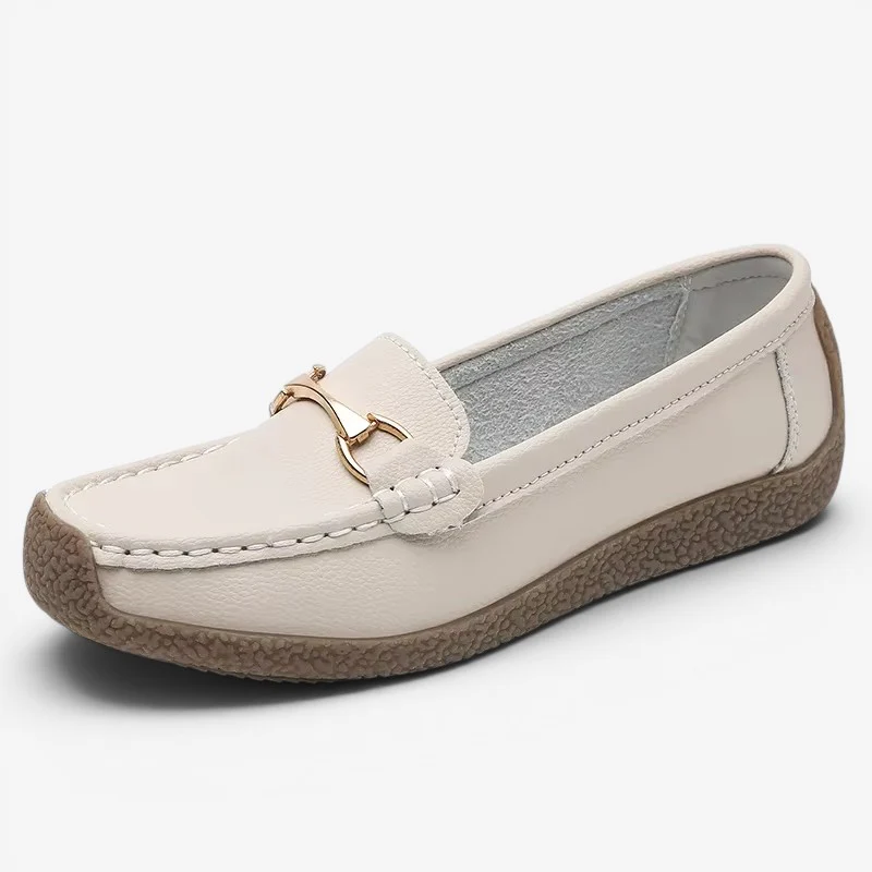 Chaussures plates pour femme avec design à enfiler - Image 3