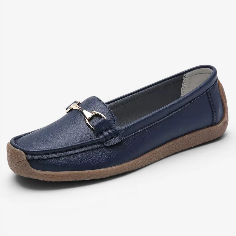 Chaussures plates pour femme avec design à enfiler - Image 4