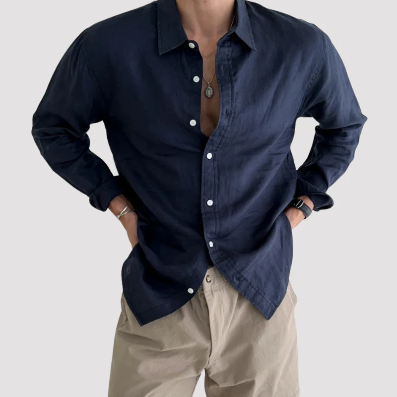 Chemise à manches longues pour homme - Image 11