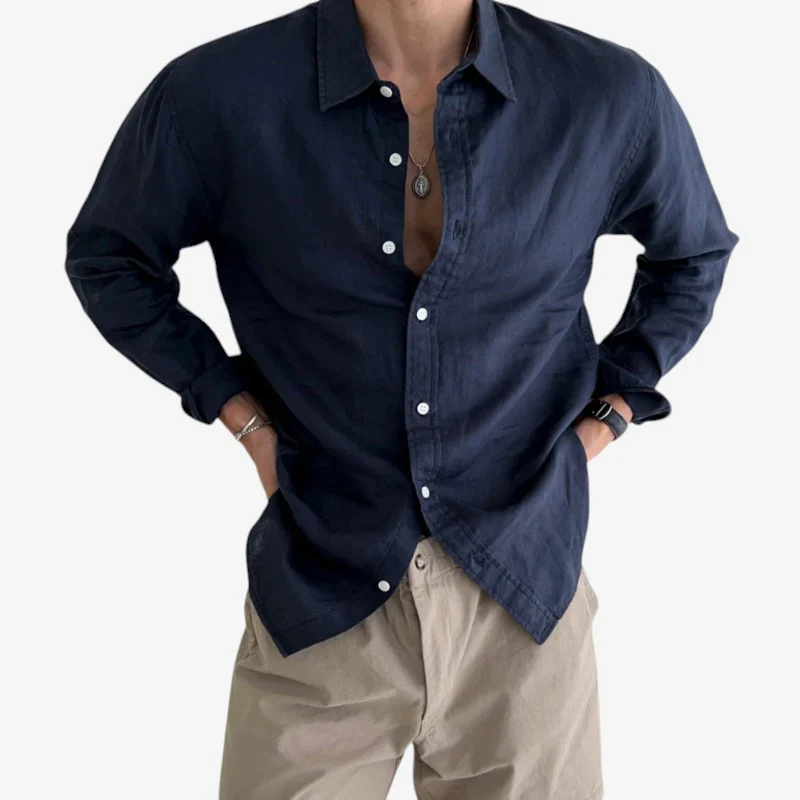 Chemise à manches longues pour homme - Image 4