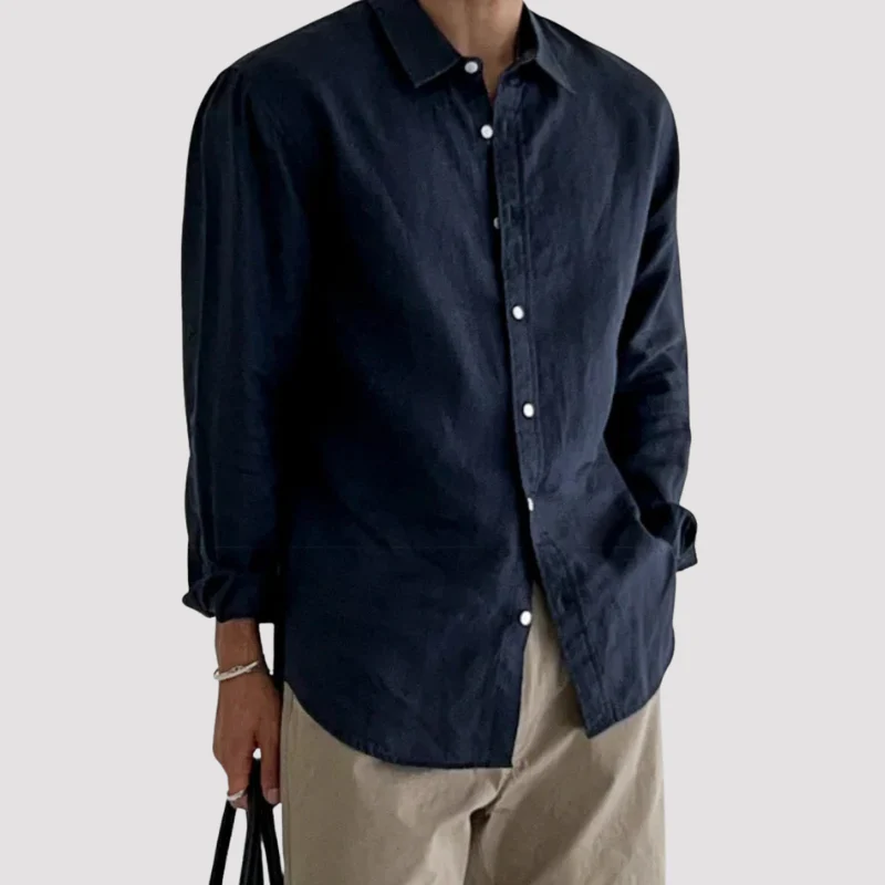 Chemise à manches longues pour homme - Image 8