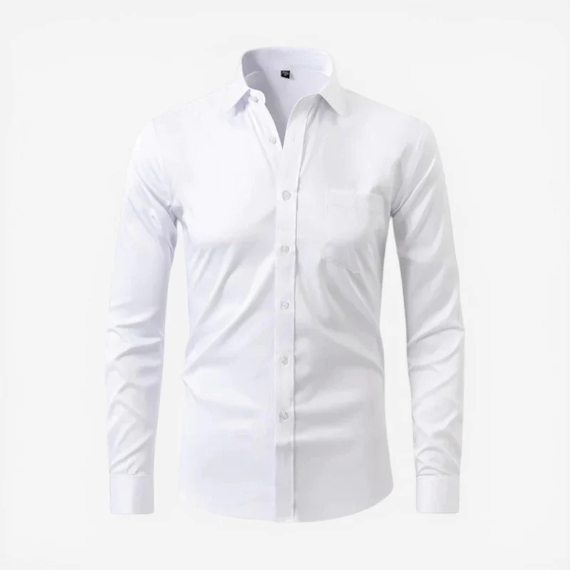 Chemise slim manches longues pour hommes