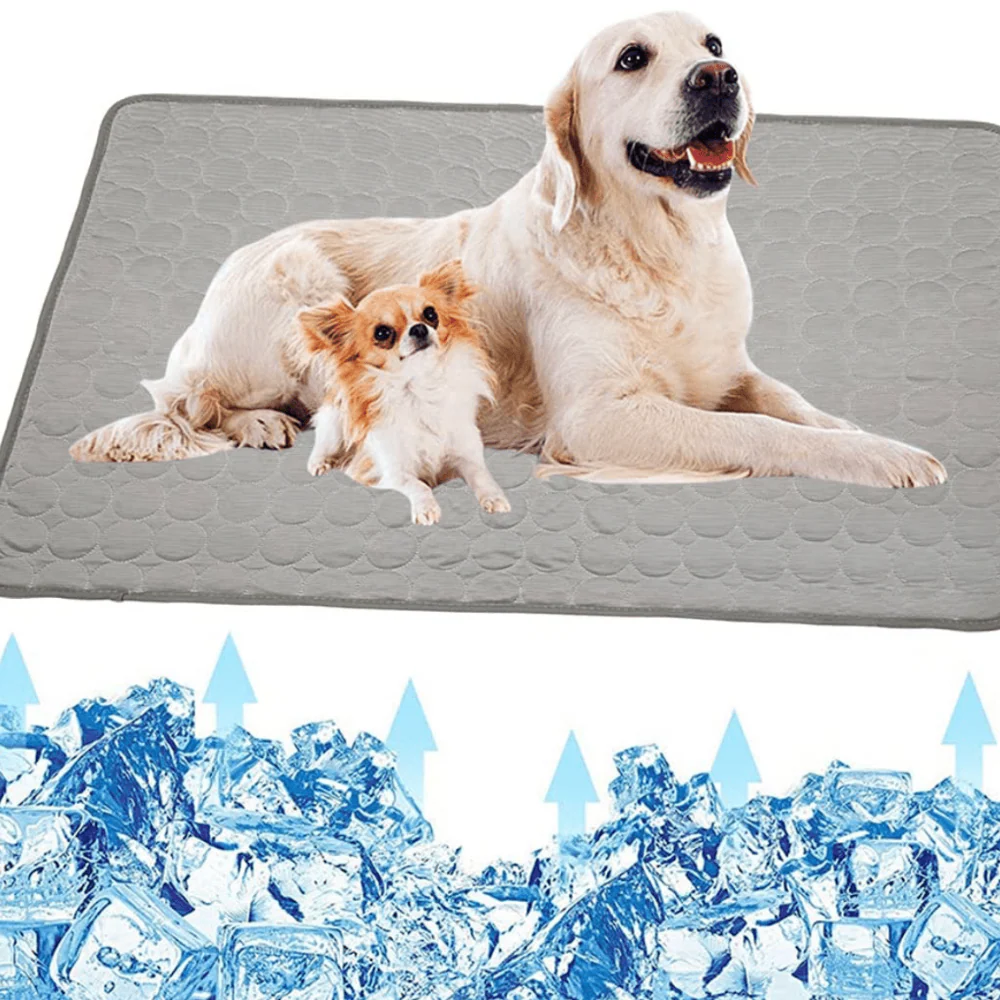 Tapis rafraîchissant chien chat activé par pression - Image 4