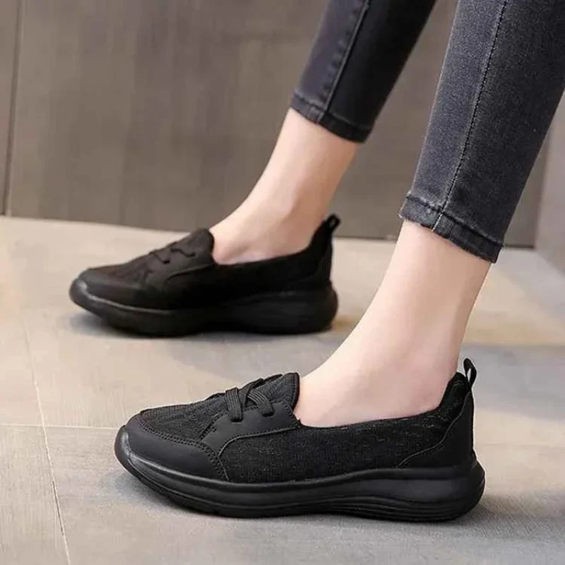Chaussures slip-on bout rond semelle antidérapante - Image 4