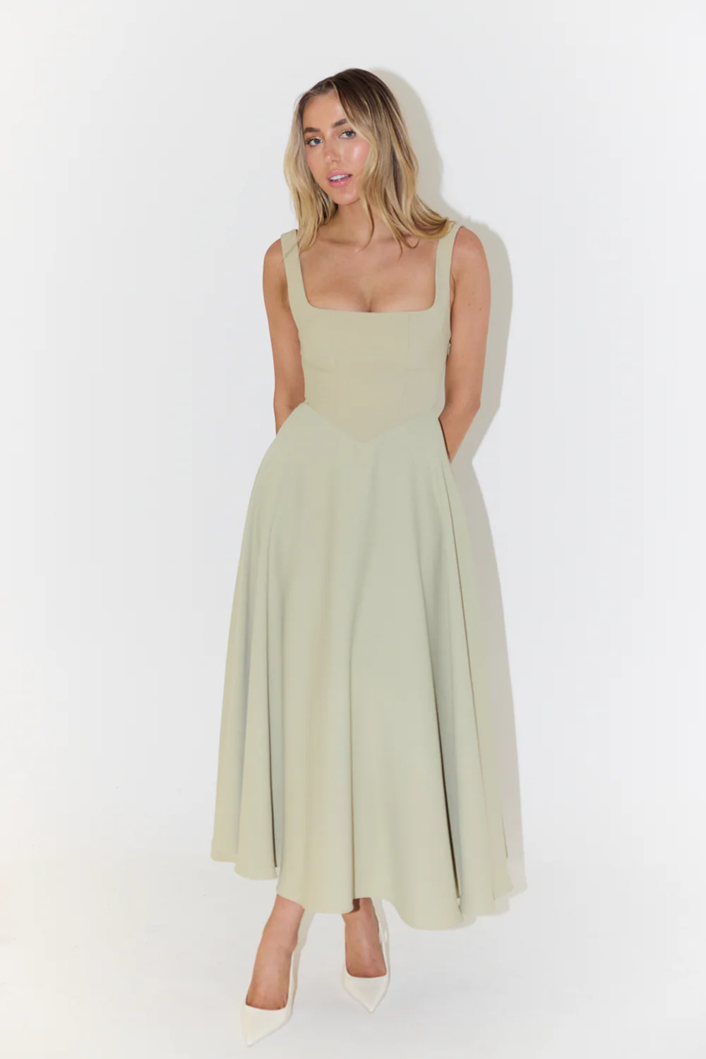 Robe Midi Sans Manches - Image 3