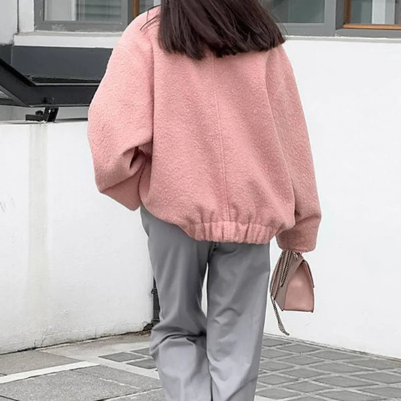 Chloé – Veste à manches longues avec col montant et poches fonctionnelles - Image 4