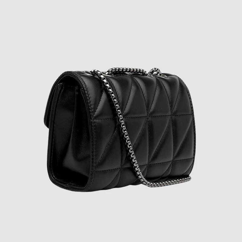 Grand sac à épaule avec chaîne - Image 4