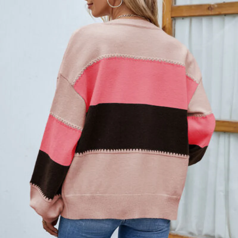 Claire – Cardigan Manches Longues Avec Boutons Et Col Rond - Image 6