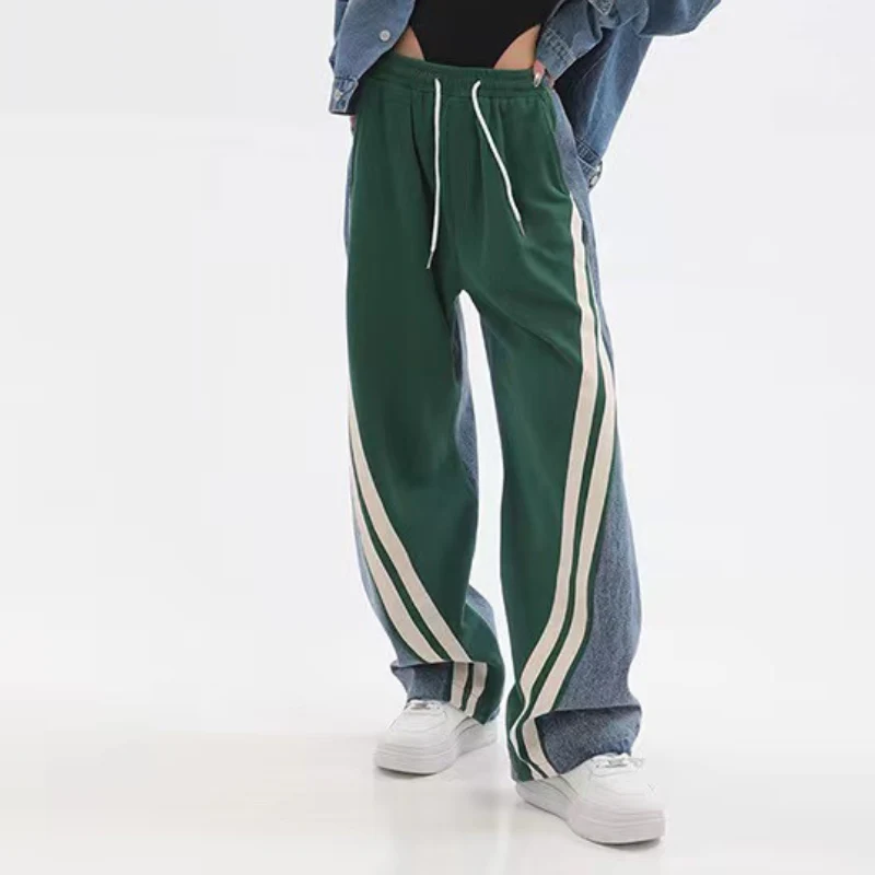 Pantalon femme taille haute jambe large - Image 4