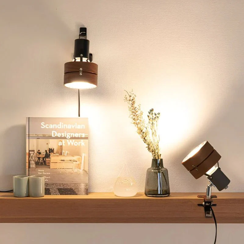 Lampe LED réglable avec bras pivotant rond - Image 5