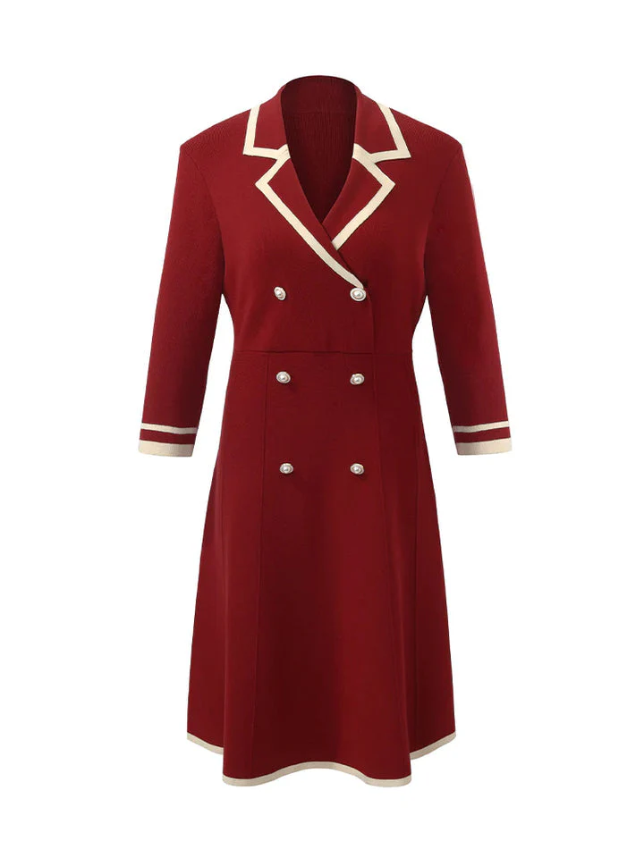 Robe midi Clara demi-manches élégante - Image 2