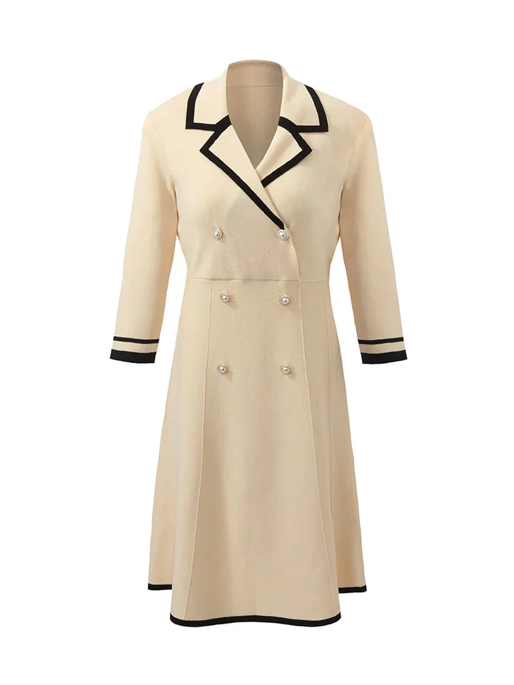 Robe midi Clara demi-manches élégante - Image 3