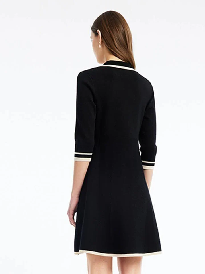 Robe midi Clara demi-manches élégante - Image 5