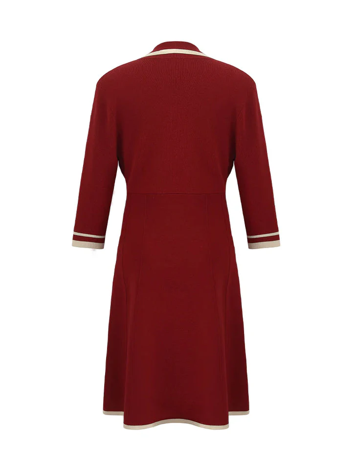 Robe midi Clara demi-manches élégante - Image 7