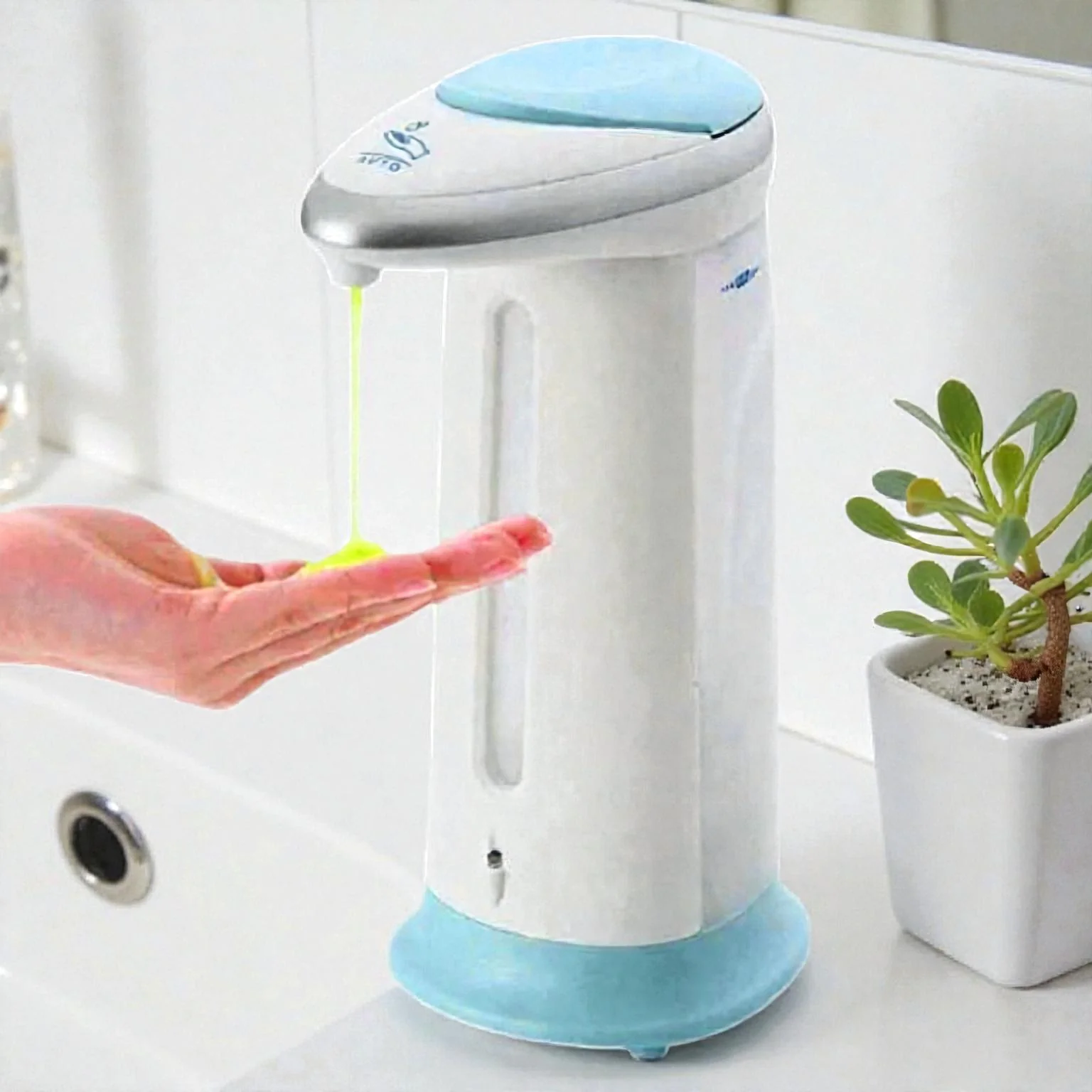 CleanEase – Distributeur de savon liquide portable avec capteur sans contact - Image 5
