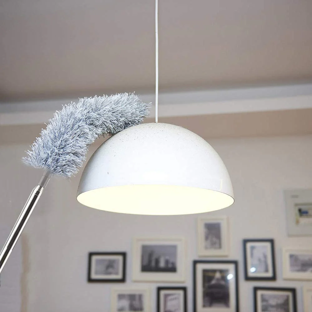 Plumeau lavable avec long manche réglable
