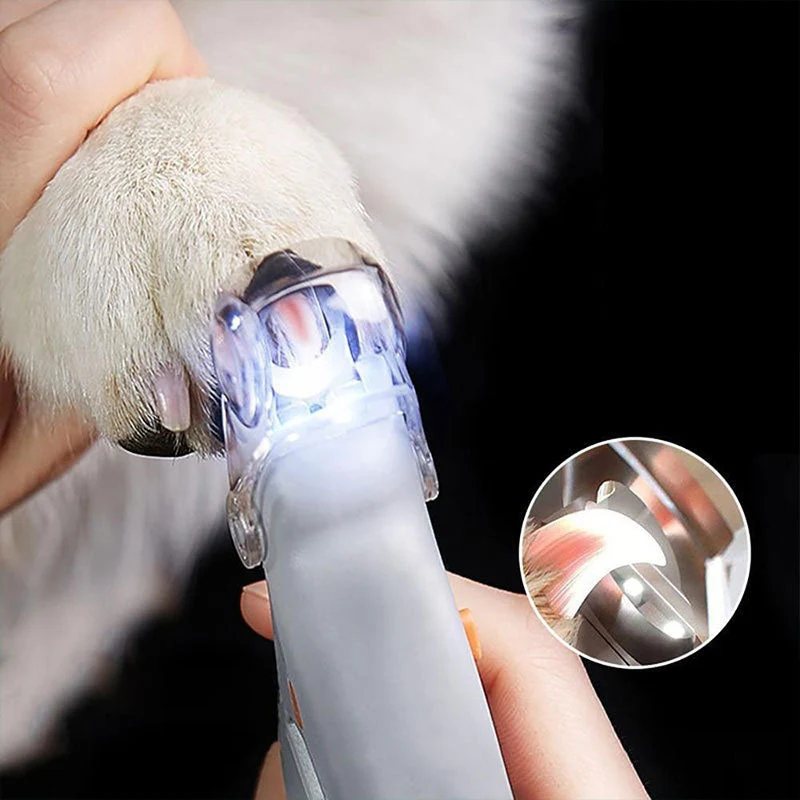 Coupe-ongles compact pour animaux de compagnie avec lame incurvée et protection intégrée - Image 5