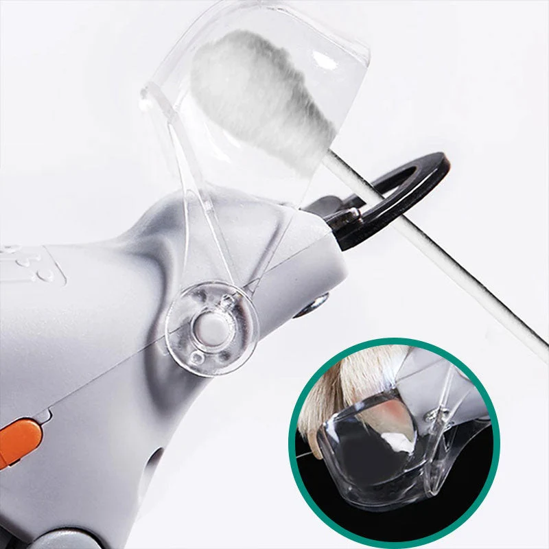 Coupe-ongles compact pour animaux de compagnie avec lame incurvée et protection intégrée - Image 7