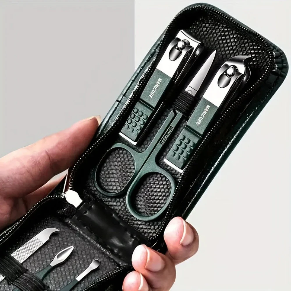 Coupe-Ongles Professionnel avec Kit de Manucure Compact