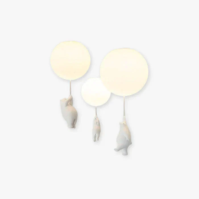 Plafonnier chambre enfant ours & ballons - Image 16