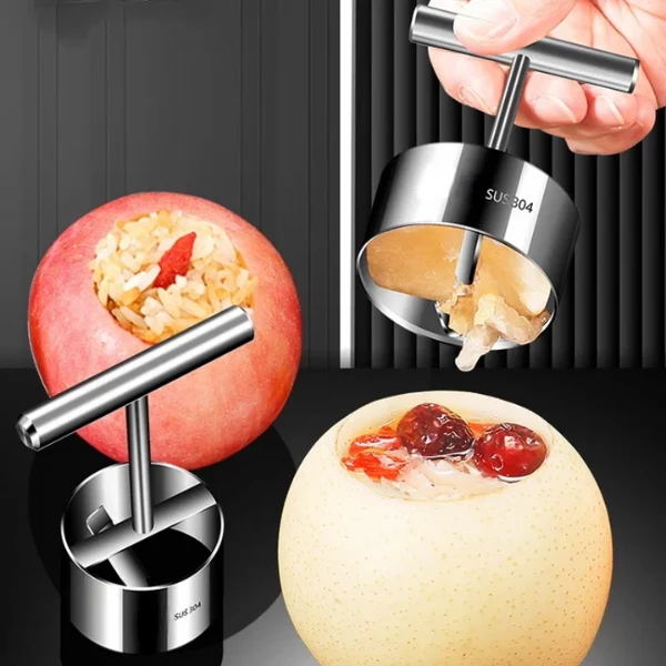 Dénoyauteur fruits avec éjecteur intégré - Image 4