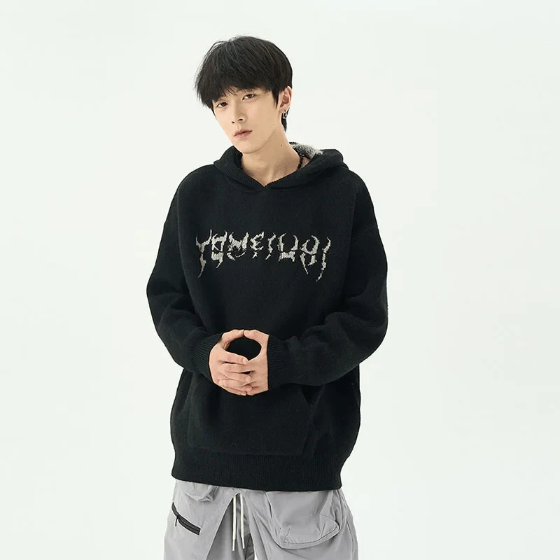 Heren oversized hoodie met schedelprint - Image 3