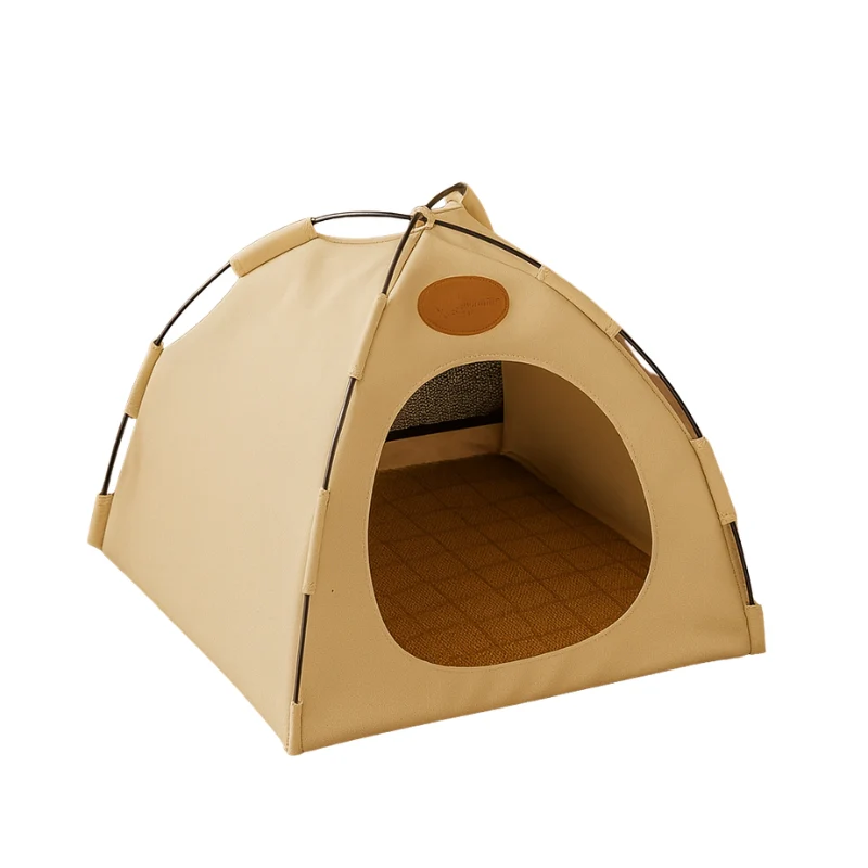 Tente pliable pour chat avec maille respirante