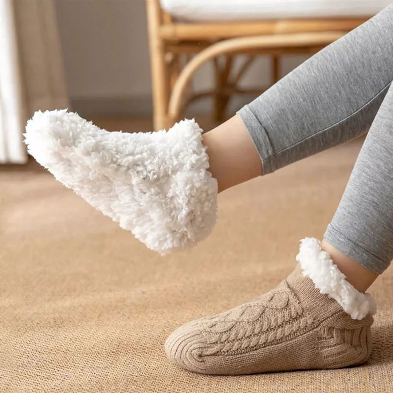 CozyStep – Chaussettes doublées polaire confort et chaleur au quotidien - Image 6